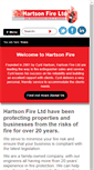 Mobile Screenshot of hartsonfire.co.uk